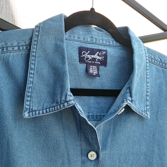 Chambray Shirt by Angelique - Picture 4 of 8